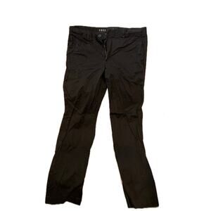 Free Assembly Black w/ Brown Hue Chino Pants Mens 36x32